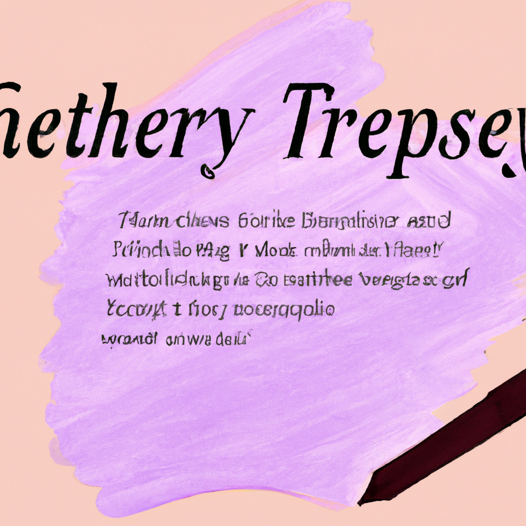 “Writing Therapy: Using Poetry and Prose to Heal from Heartbreak”